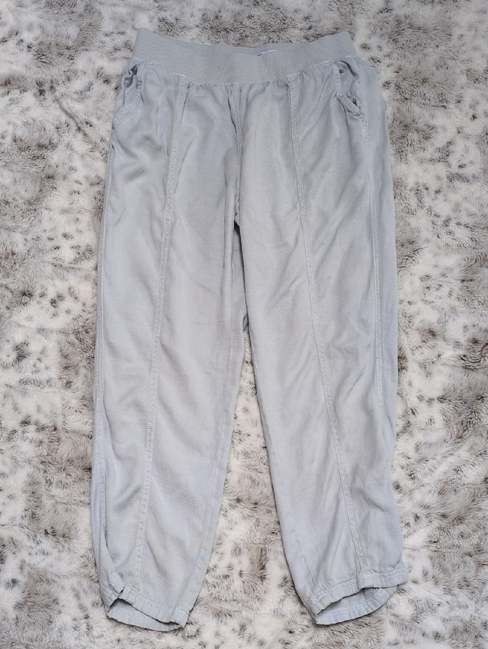 $5 MOVING SALE! Light Gray-Blue Casual Jogger Sweatpants